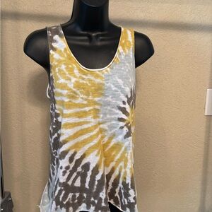 Mystree Tie-Dye Sweater Tank Top